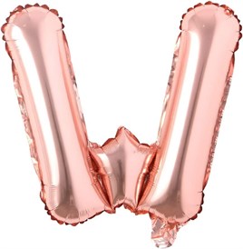W Harf Rose Gold Folyo Balon16 İnç 36 cm