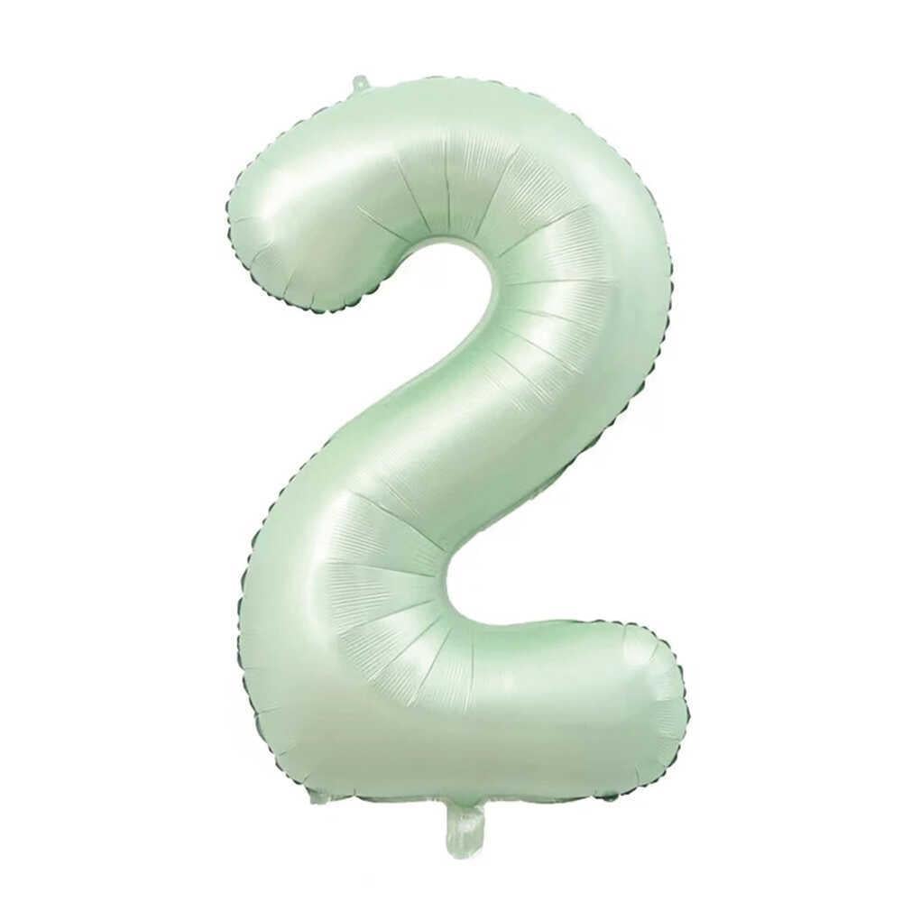 2 Rakam Adaçayı Folyo Balon 34 inç 76-82 cm