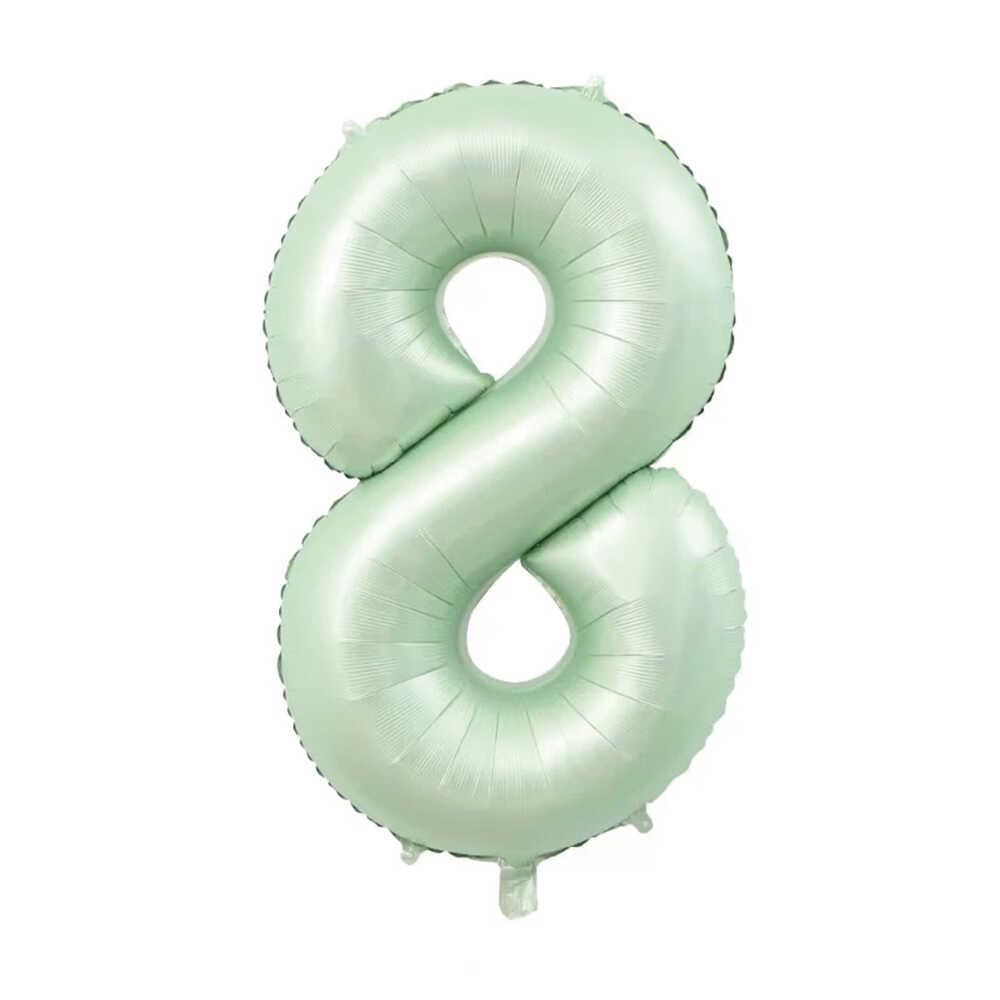 8 Rakam Adaçayı Folyo Balon 34 inç 76-82 cm