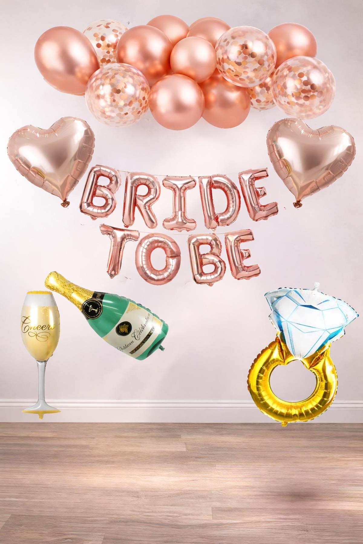Bride To Be Bekarlığa Veda Parti Kutlama Seti 1