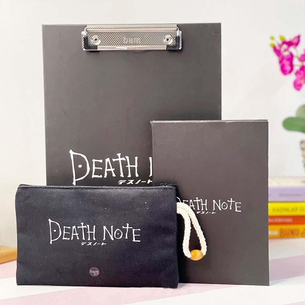 Death Note Tasarımlı Sekreterlik Defter Kalemlik Hediye Seti