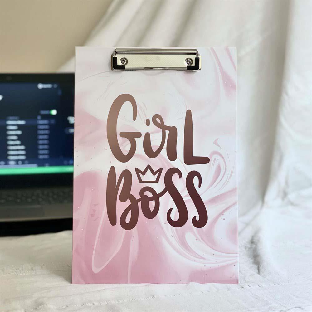 Girl Boss Tasarımlı Sekreterlik