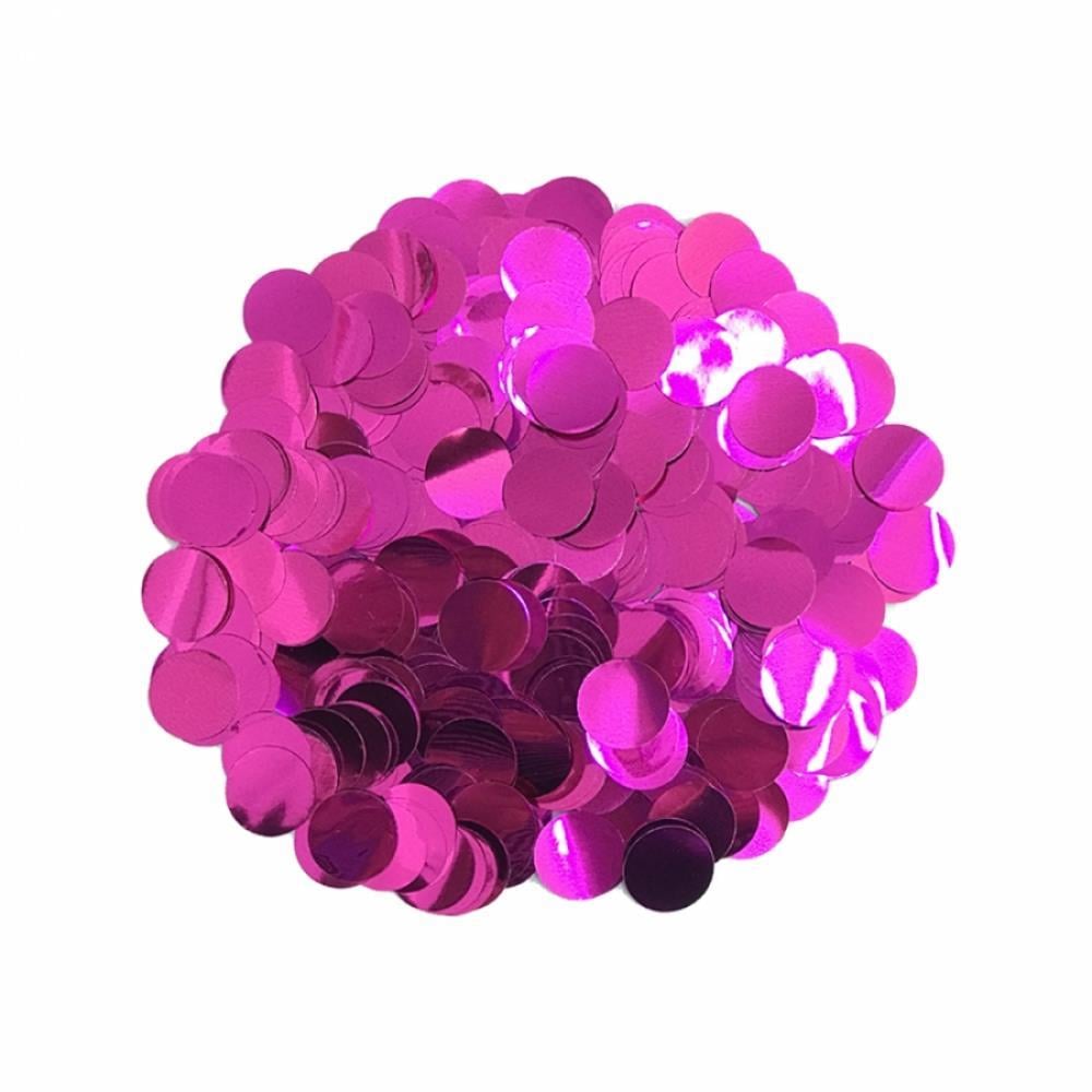 Metalize Pembe 10 Gram Balon  Pulu; Balon Konfetisi