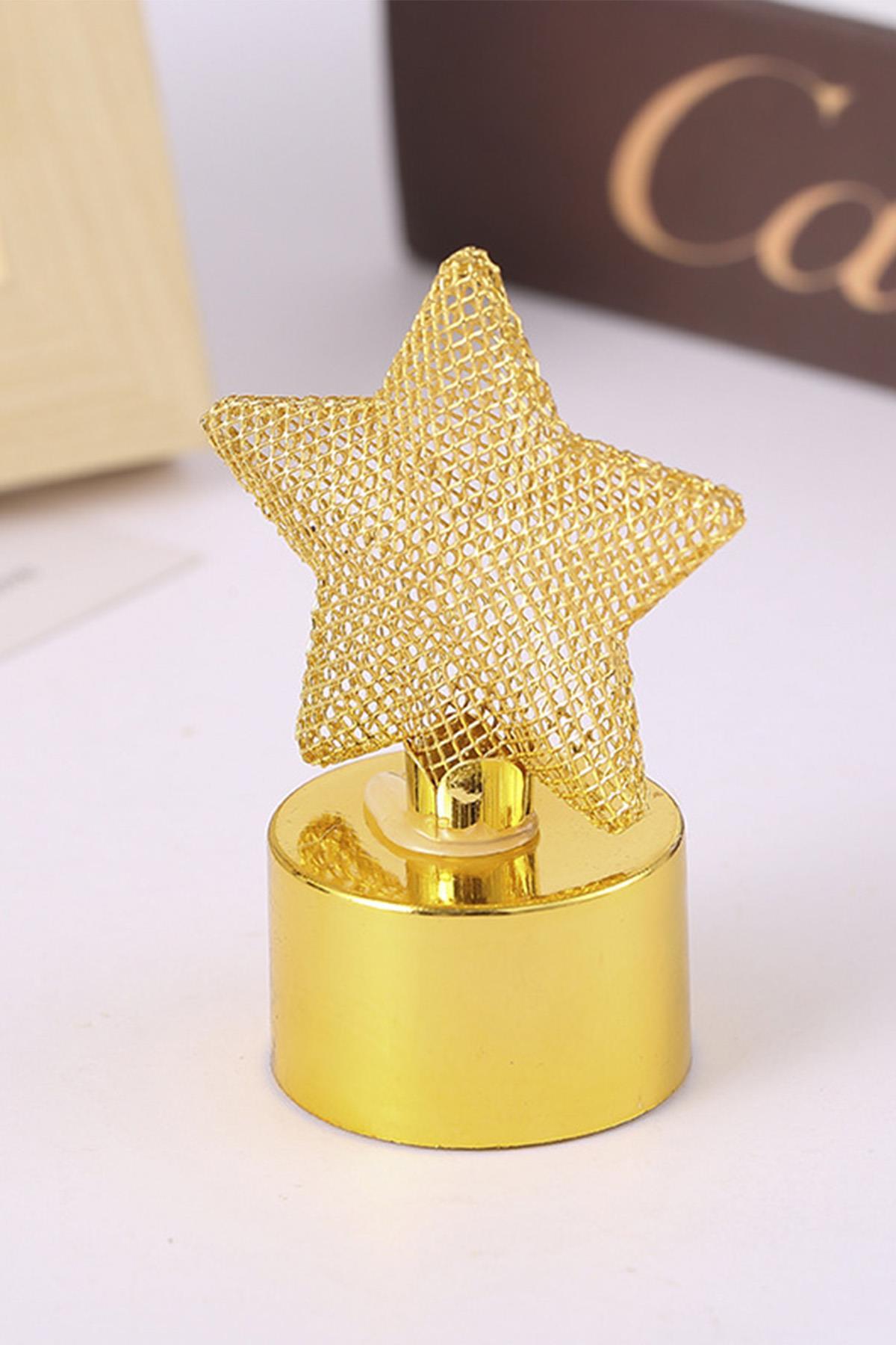 Ramazan Temalı Yıldız Tasarımlı Led Işık 7-5 Cm