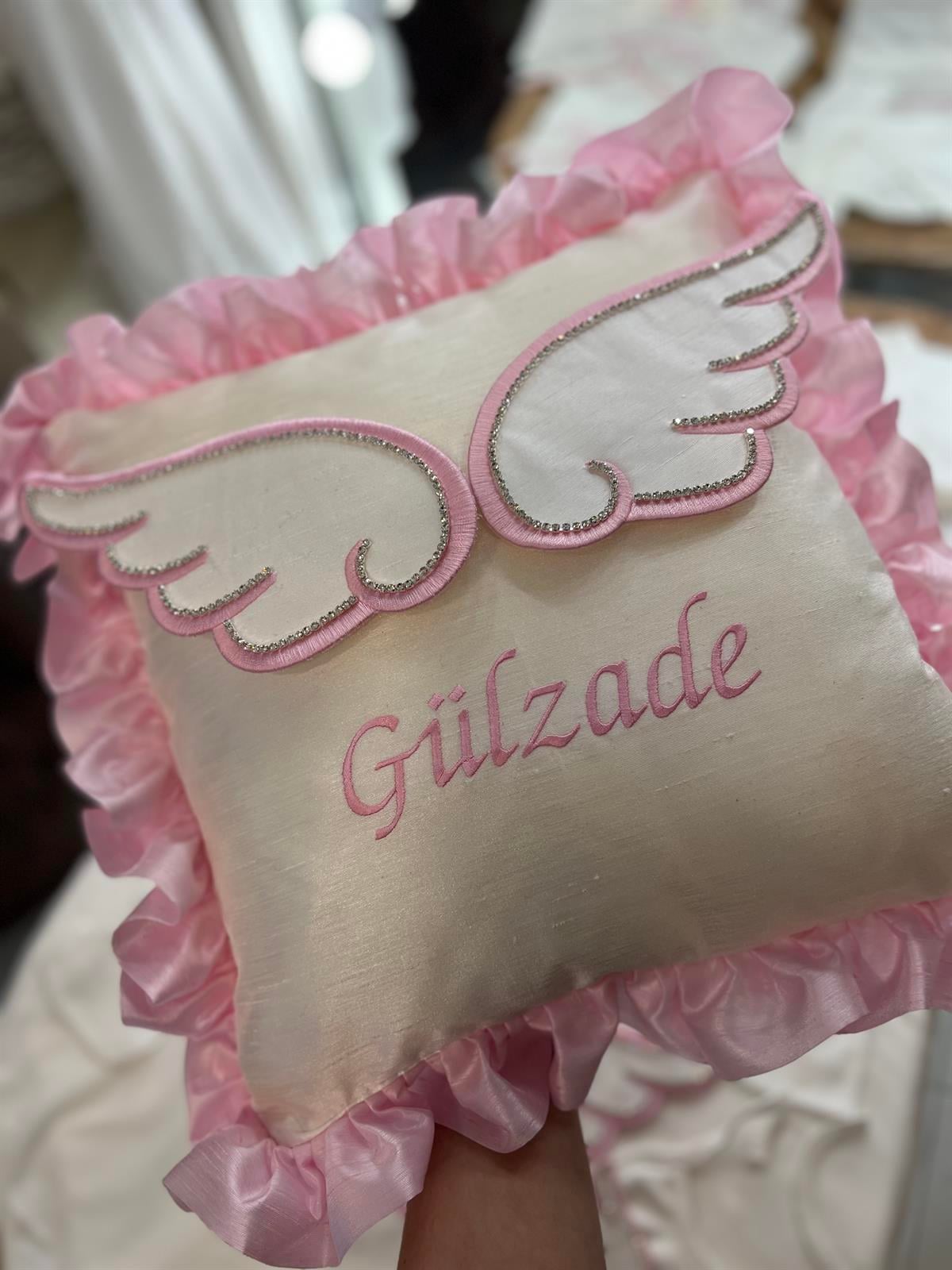 Ariel Glam Melek Kanatlı Bebek Yastığı