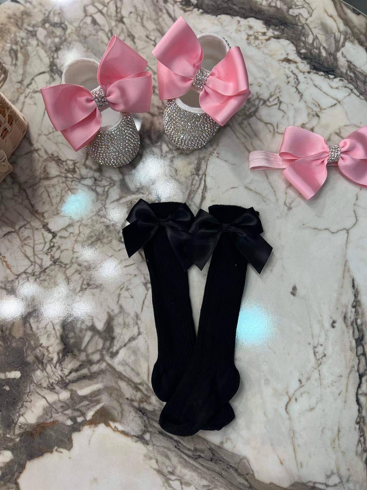 Fiyonk Detaylı Çorap