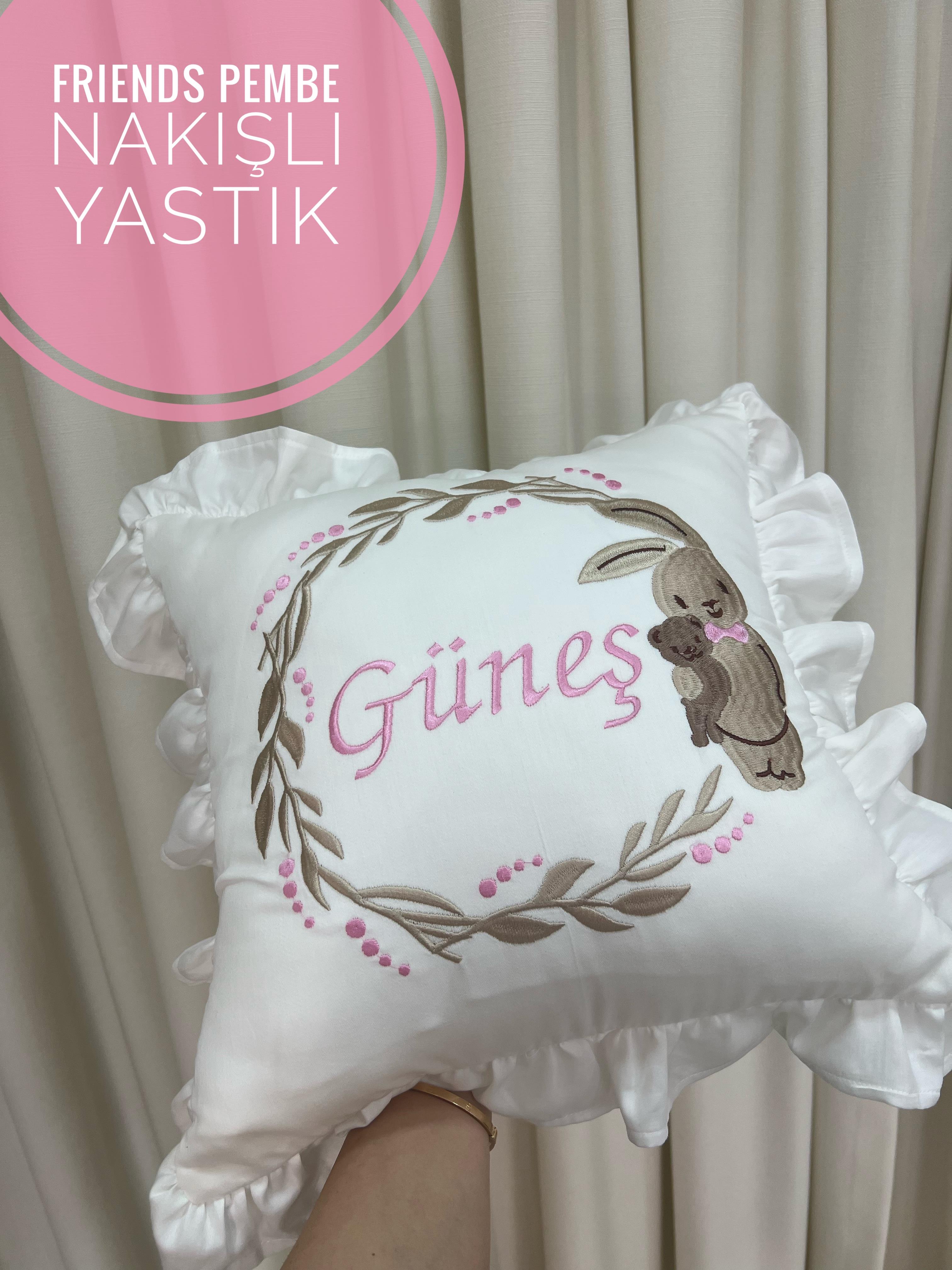 Friends Nakışlı Yastık