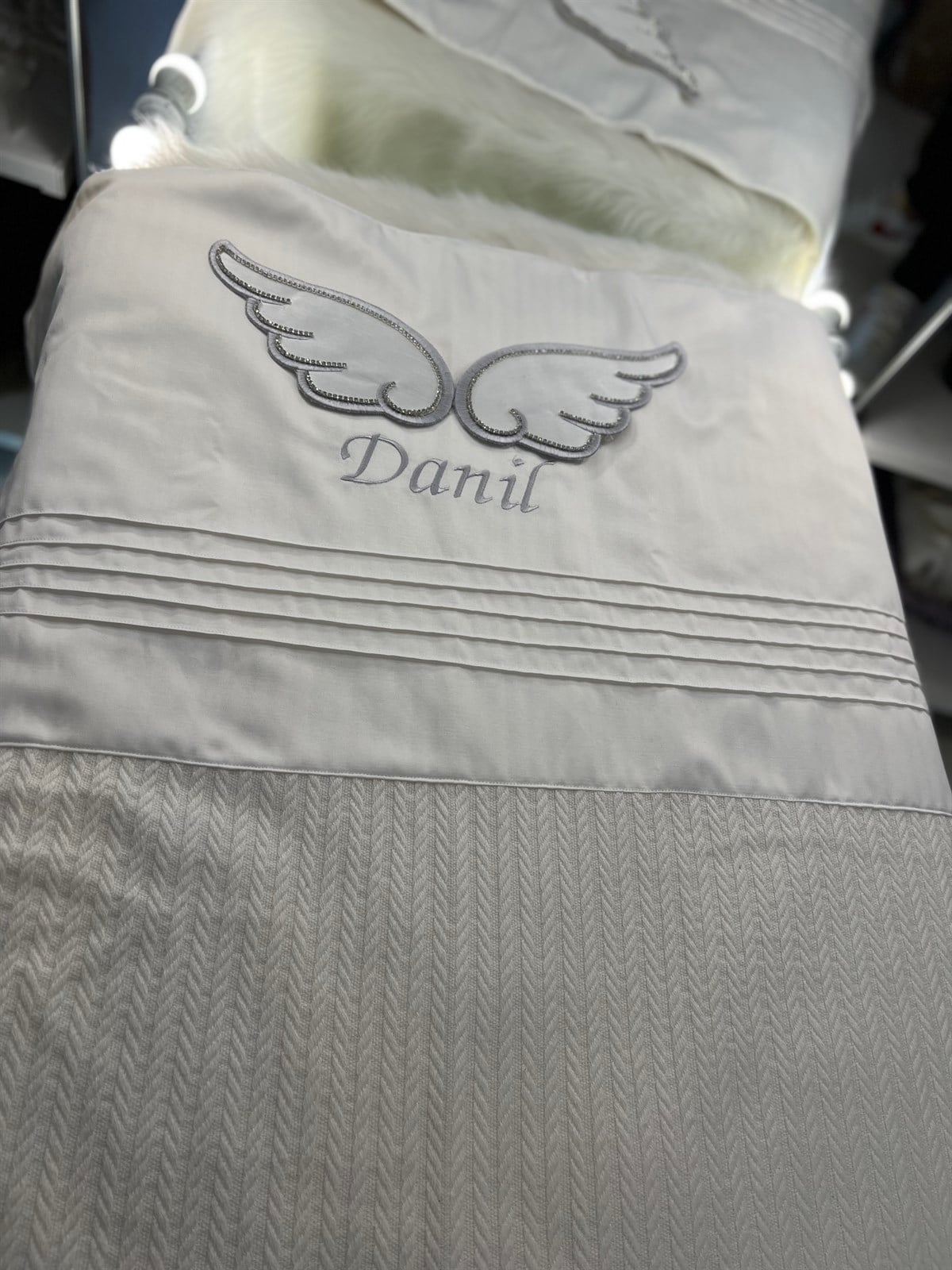 Glam Ariel Melek Kanatlı Bebek Pikesi