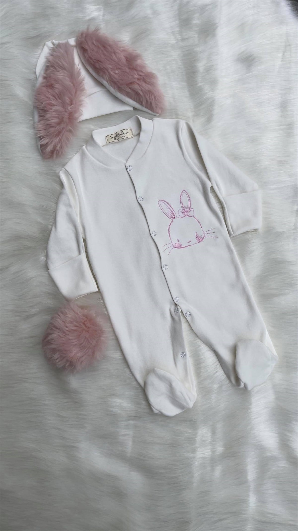 Lily Tavşan Bebek Tulum Seti