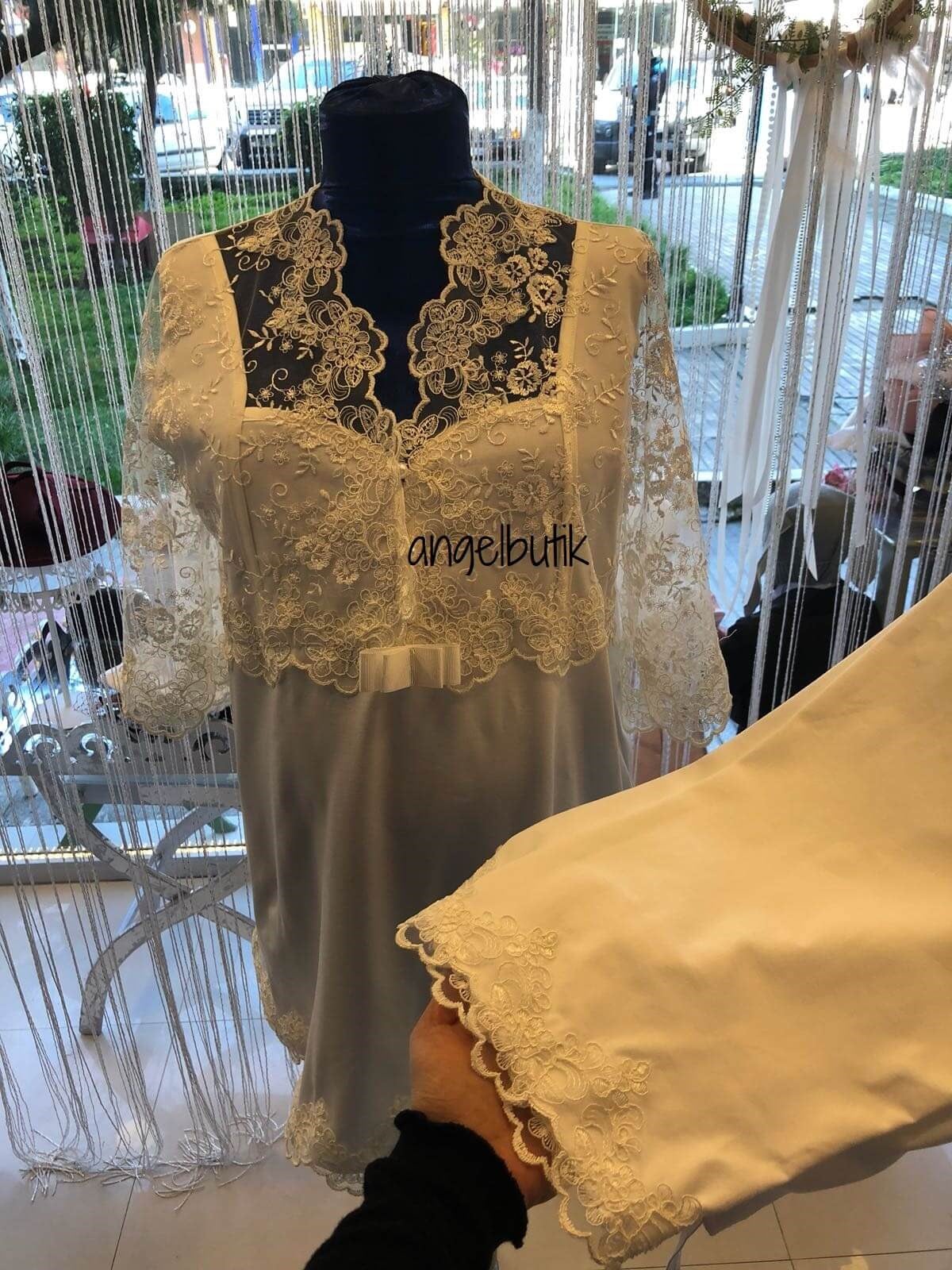 Özel Dikim Aster Lohusa Pijama Takımı