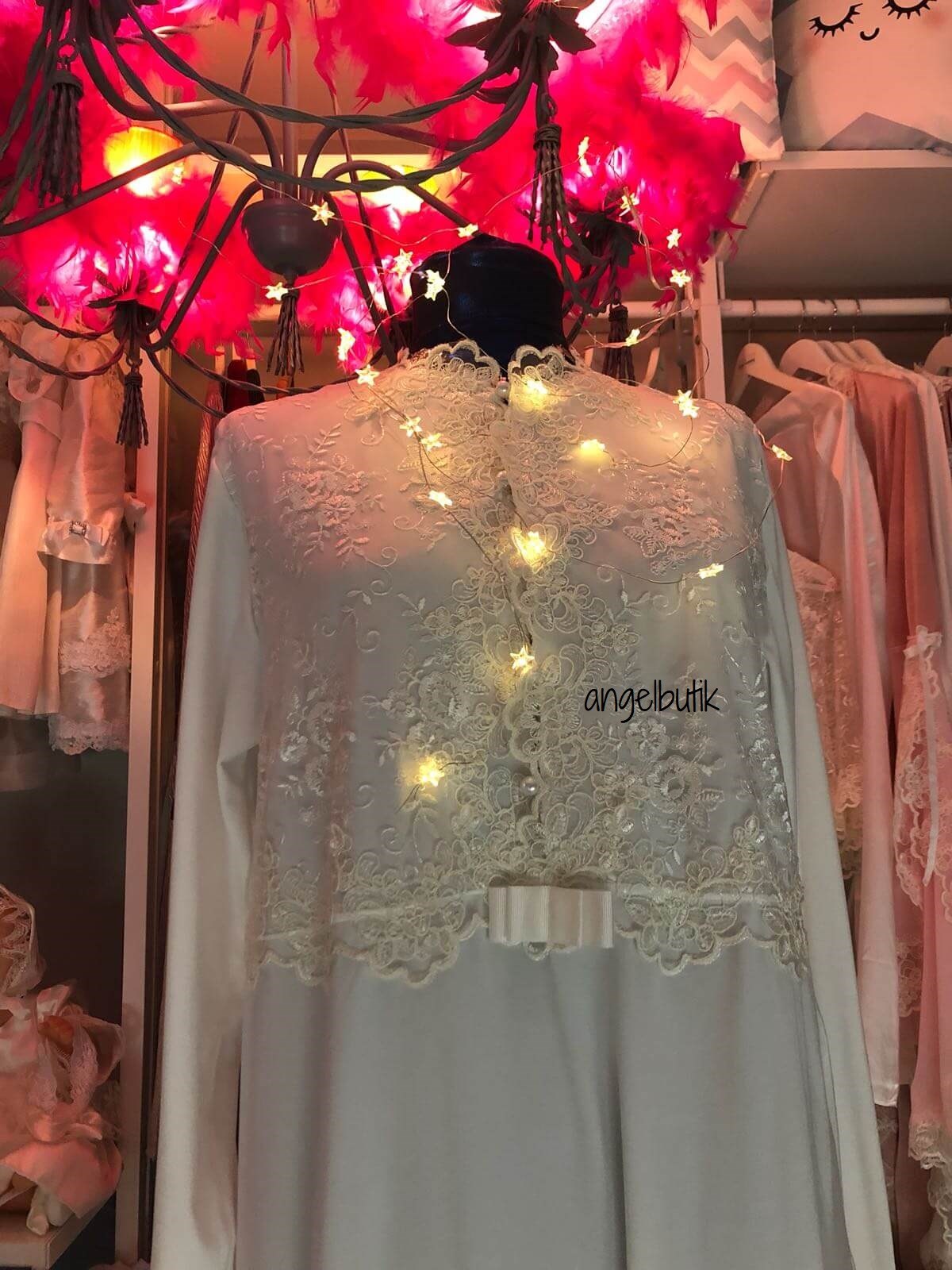 Özel Dikim Tesettür Lohusa Pijama Takımı