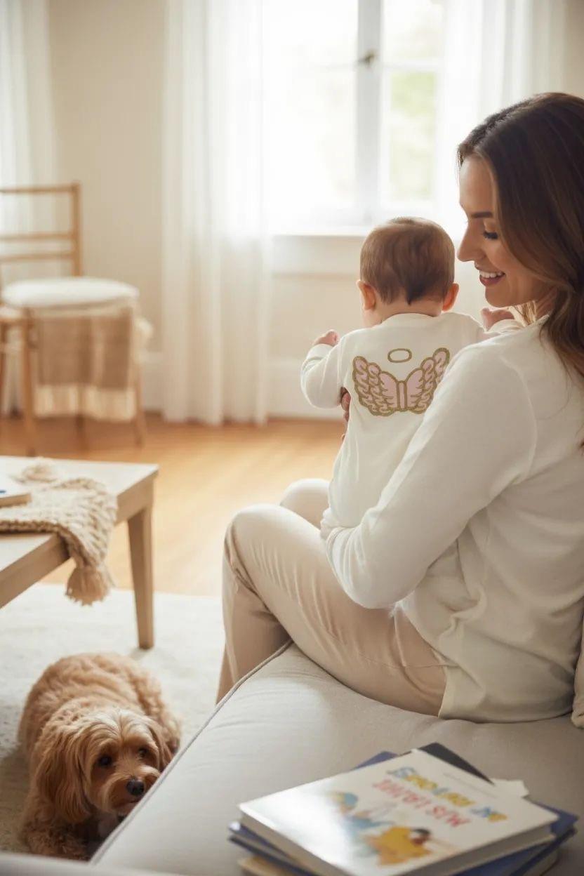 Rachel Nakışlı Melek Kanatlı Tulum Seti