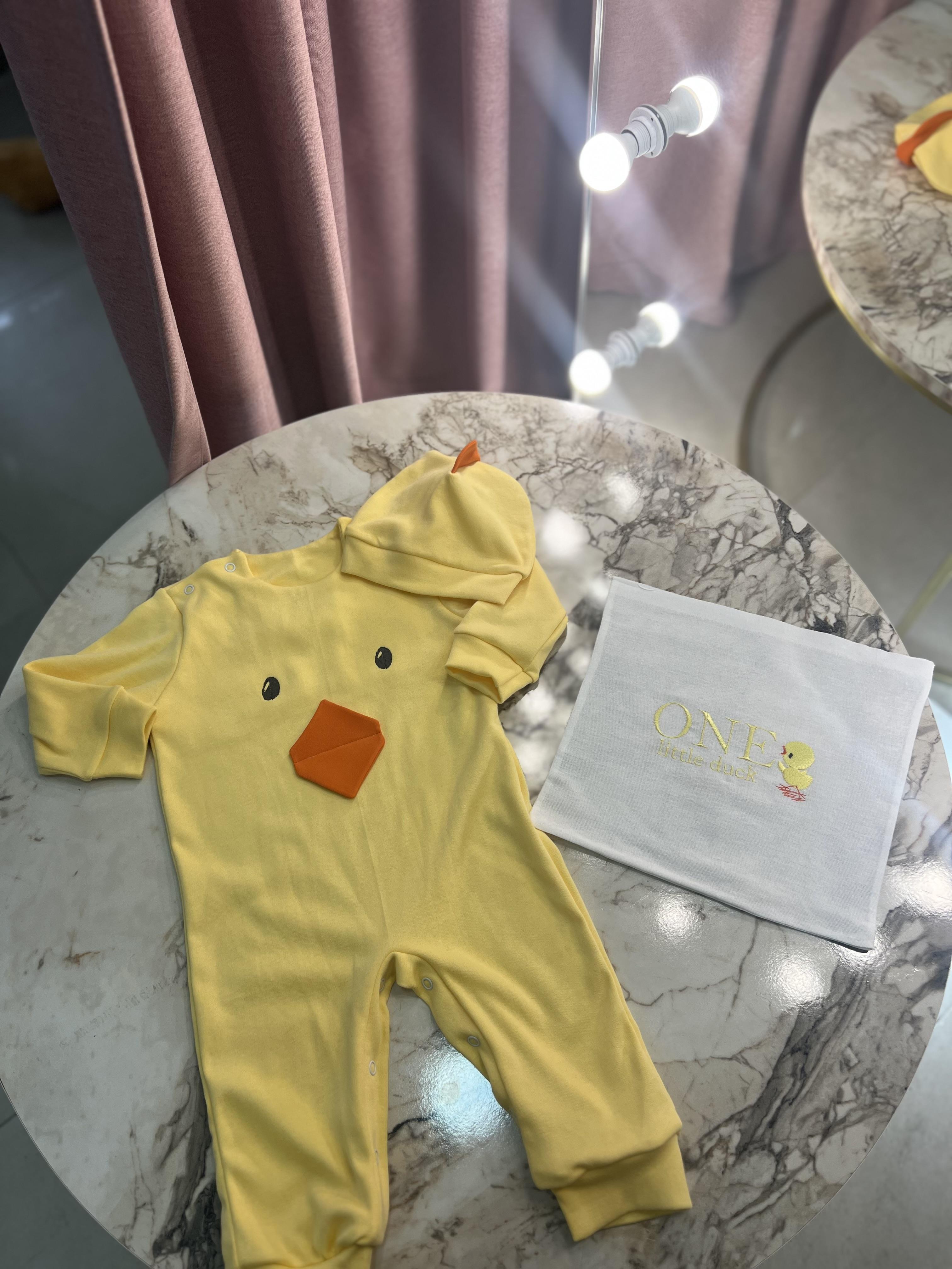 Sarı Civciv Bebek Tulumu