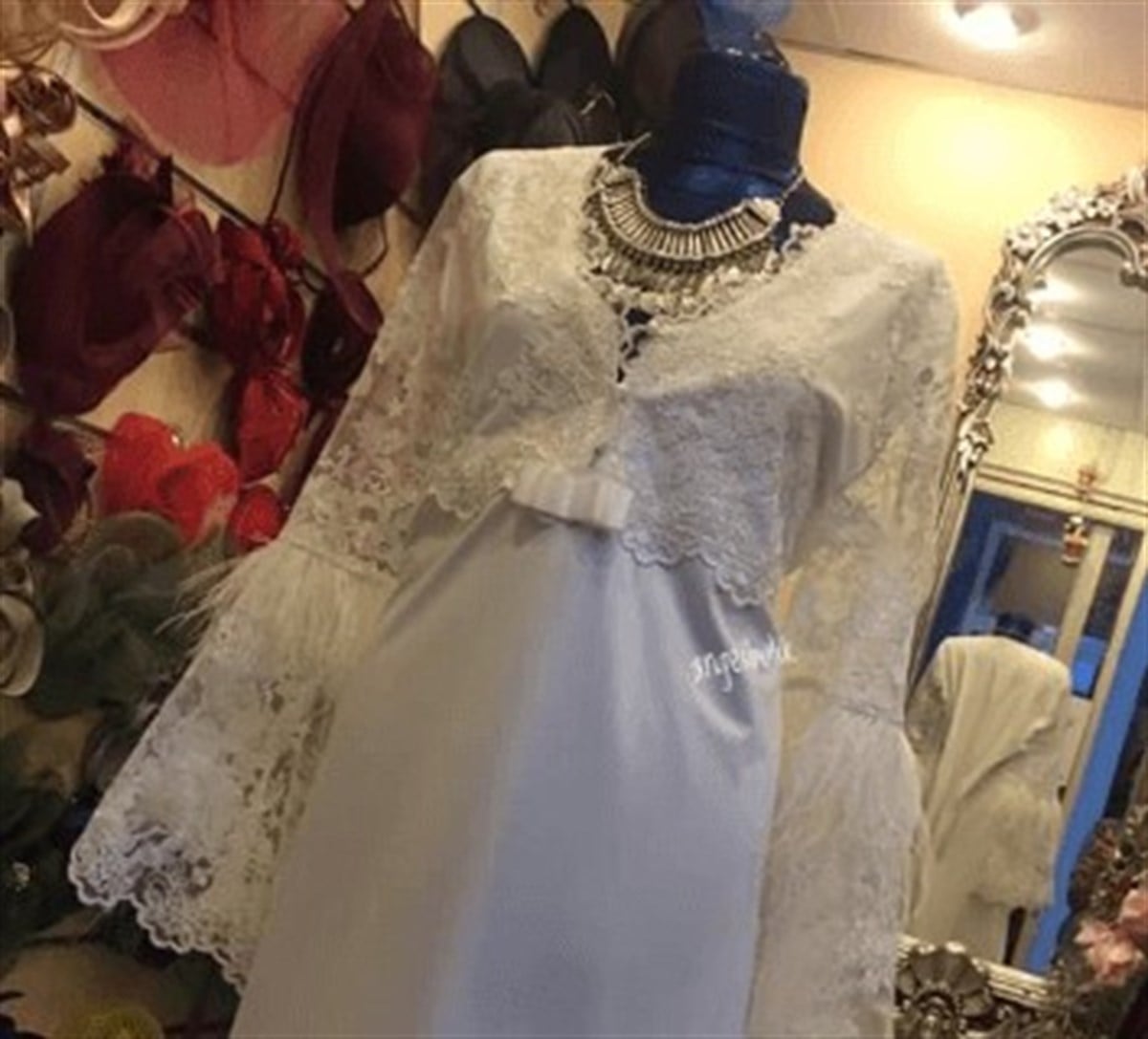 Tüy Detaylı Lohusa Pijama Takımı
