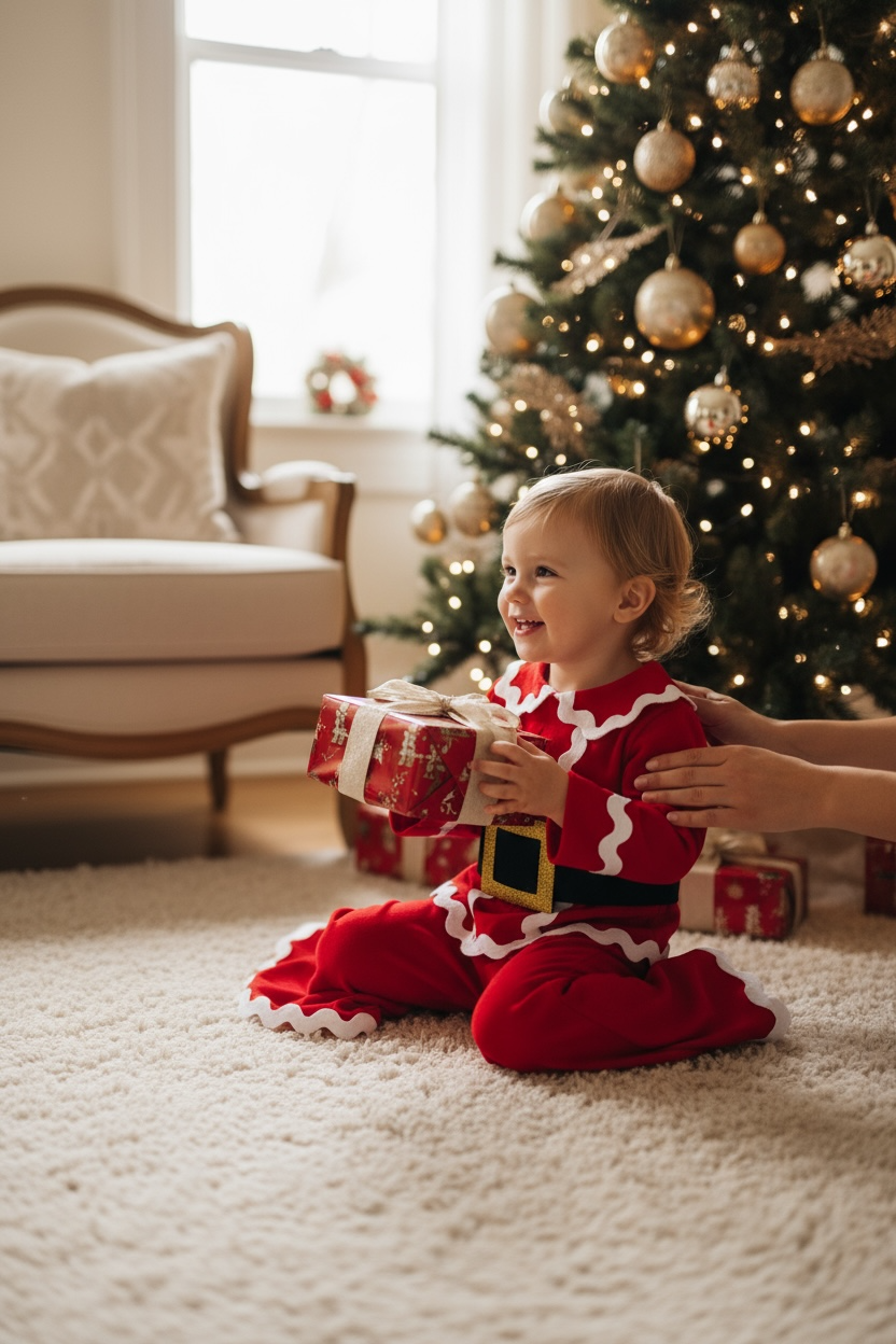Yılbaşı Bebek Kostüm Seti