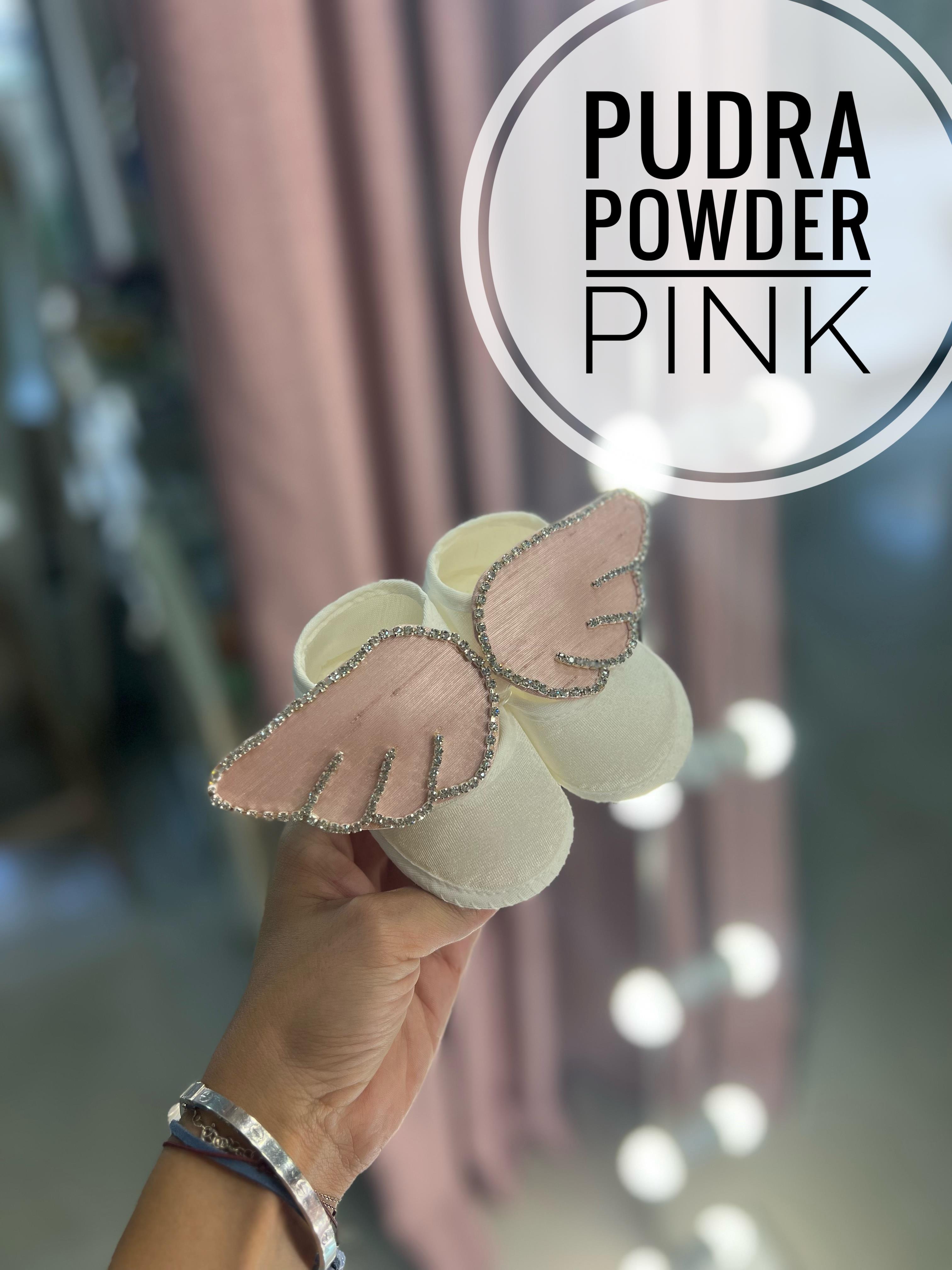 Angel Glam Taşlı Melek Kanatlı Bebek Patik