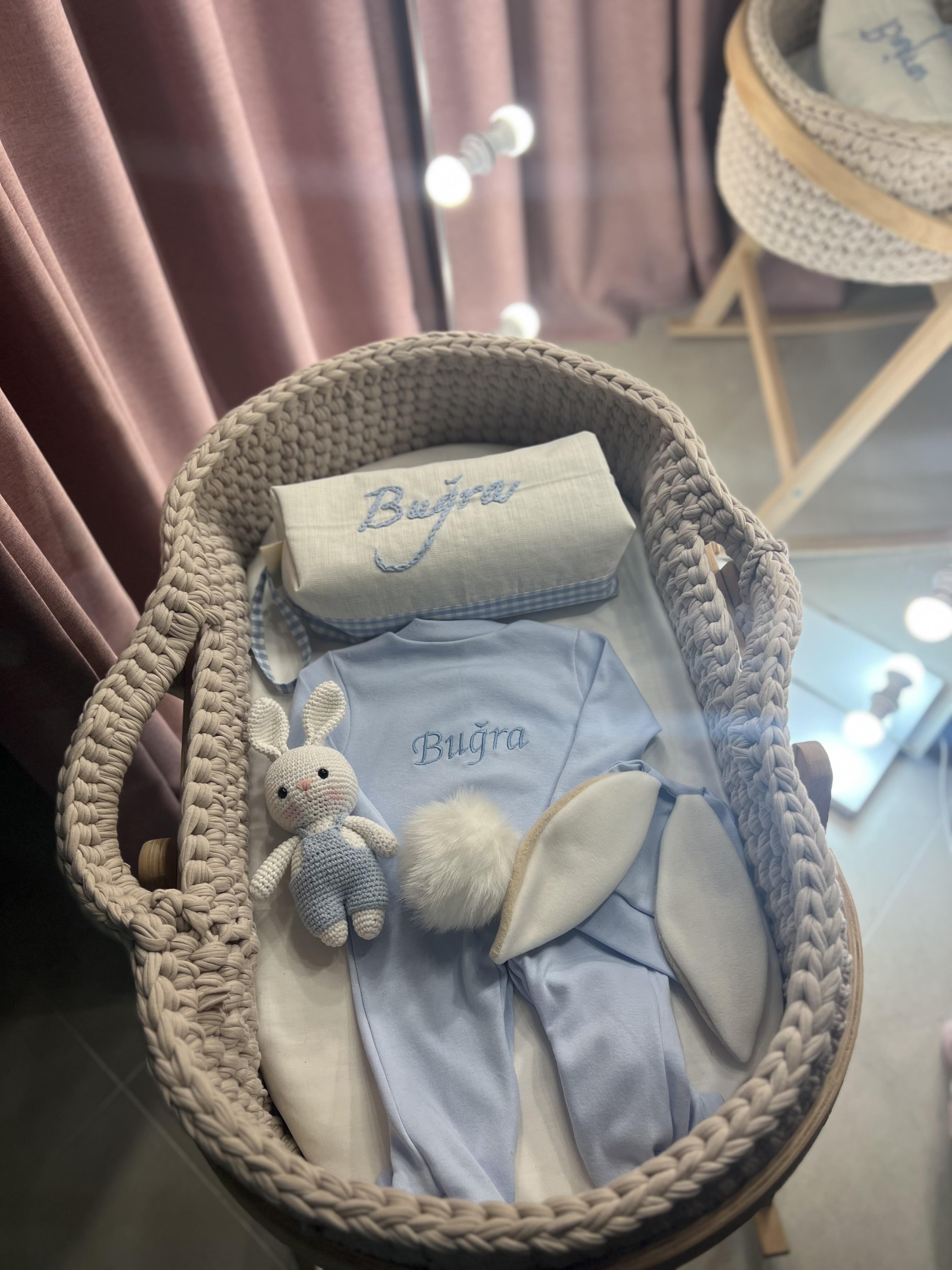 Bunny on the go tavşan bebek seti