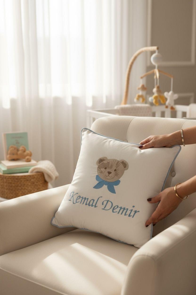 Cole Ayıcık Nakışlı