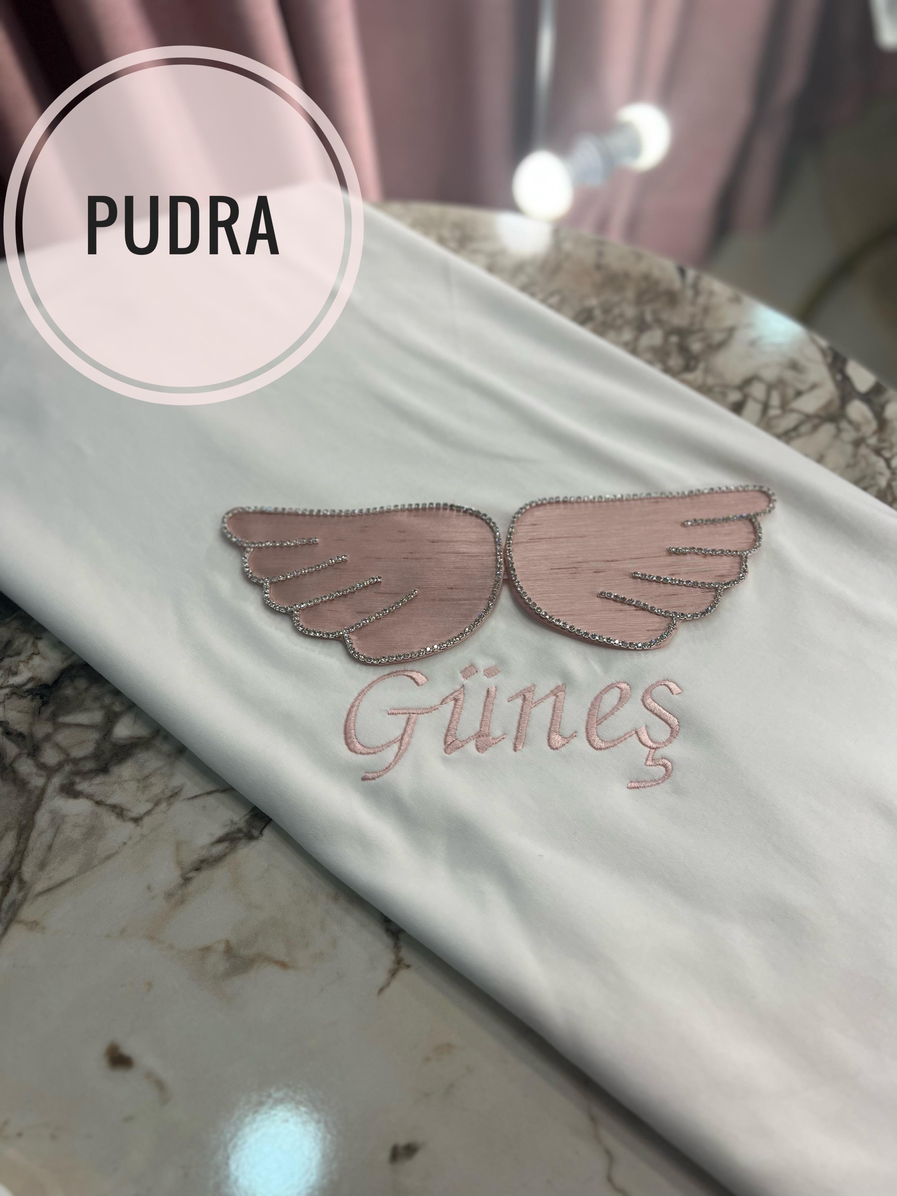 İpek Kanatlı Penye Bebek Battaniye