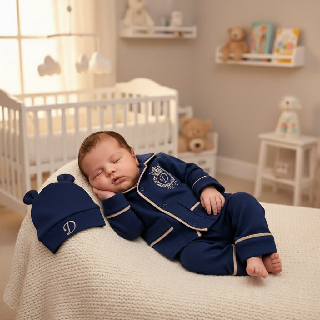 Lord Biye Detaylı Bebek Pijama Seti