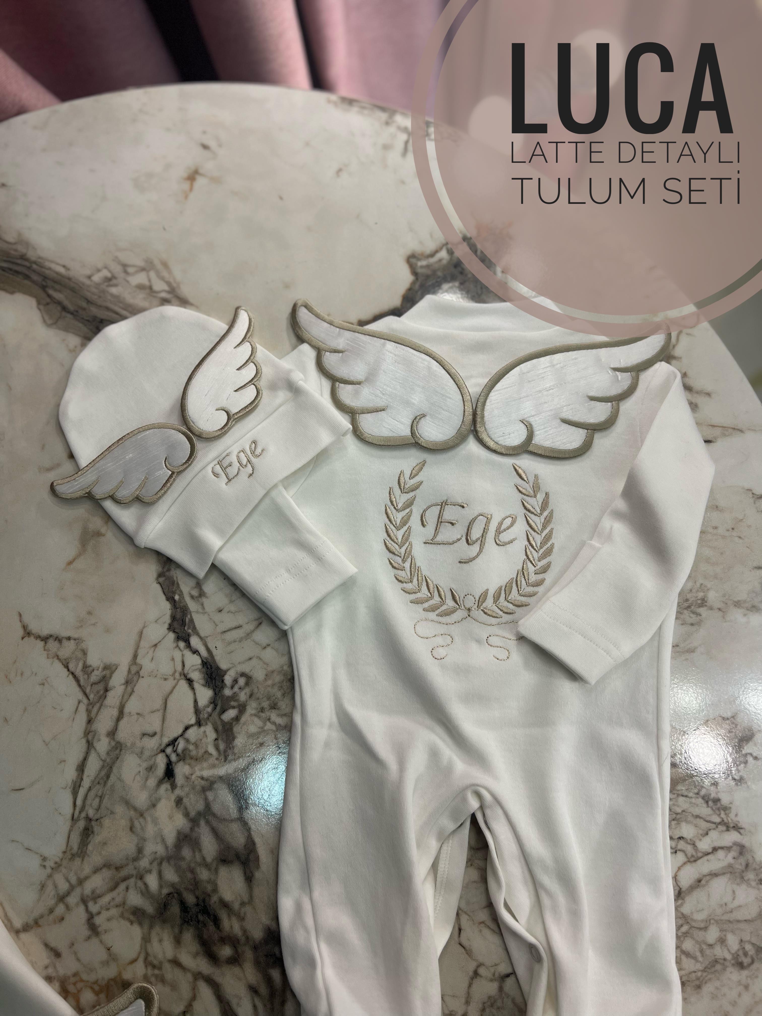Luca Melek Kanatlı Tulum Seti