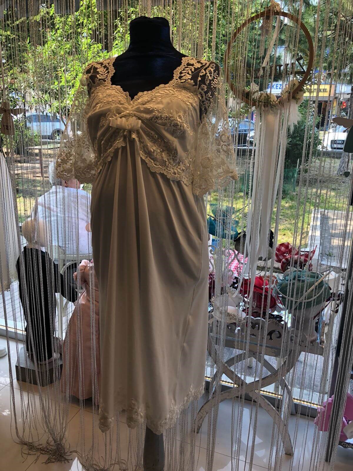 Custom Made Flora Nursing & Maternity Nightgown