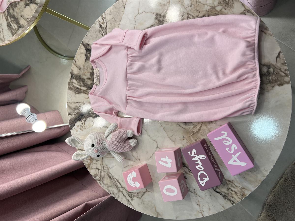 Pamuklu Bebek Uyku Elbisesi