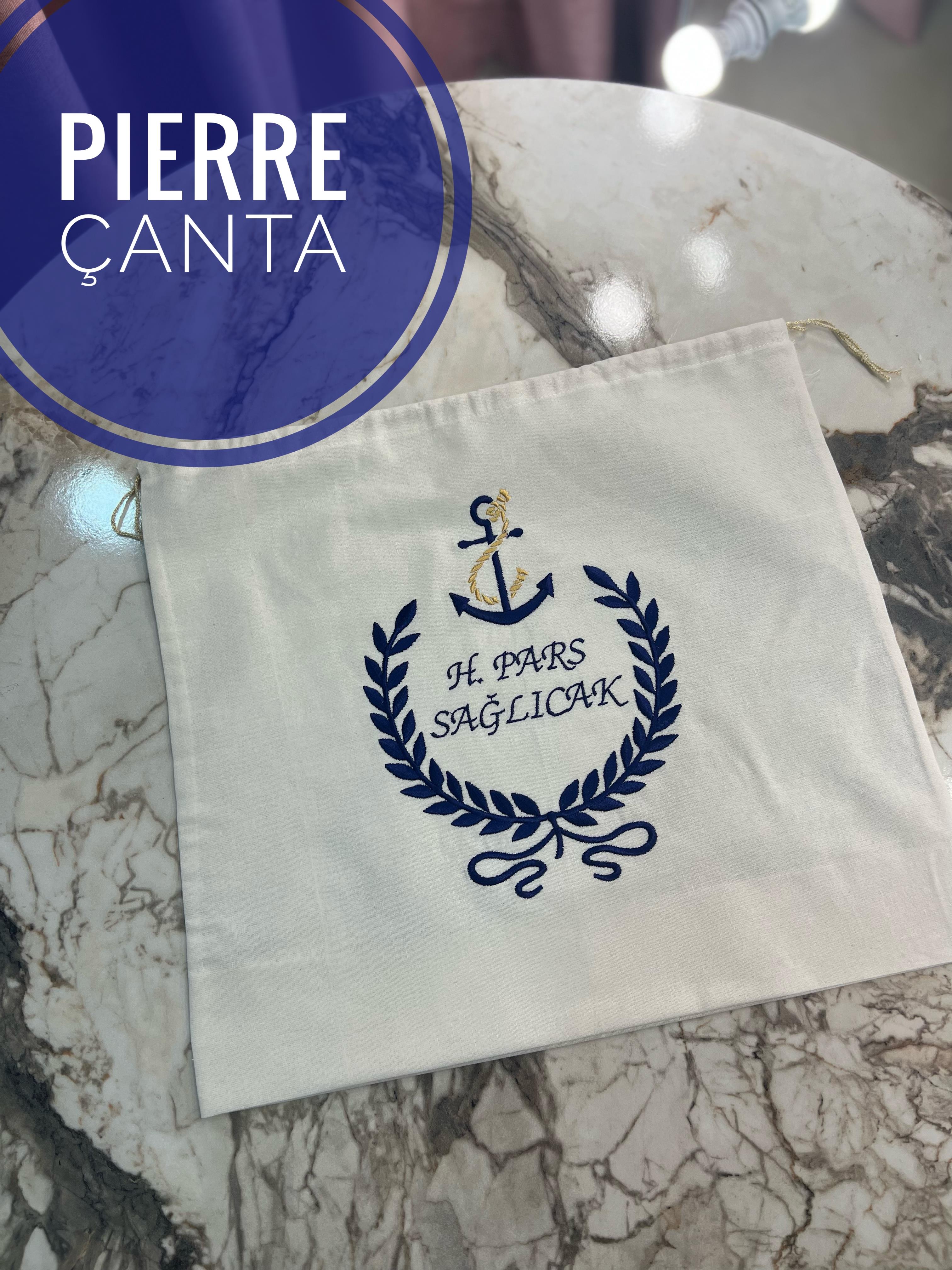 Pierre Çapa Nakışlı Bebek Çanta Hurç