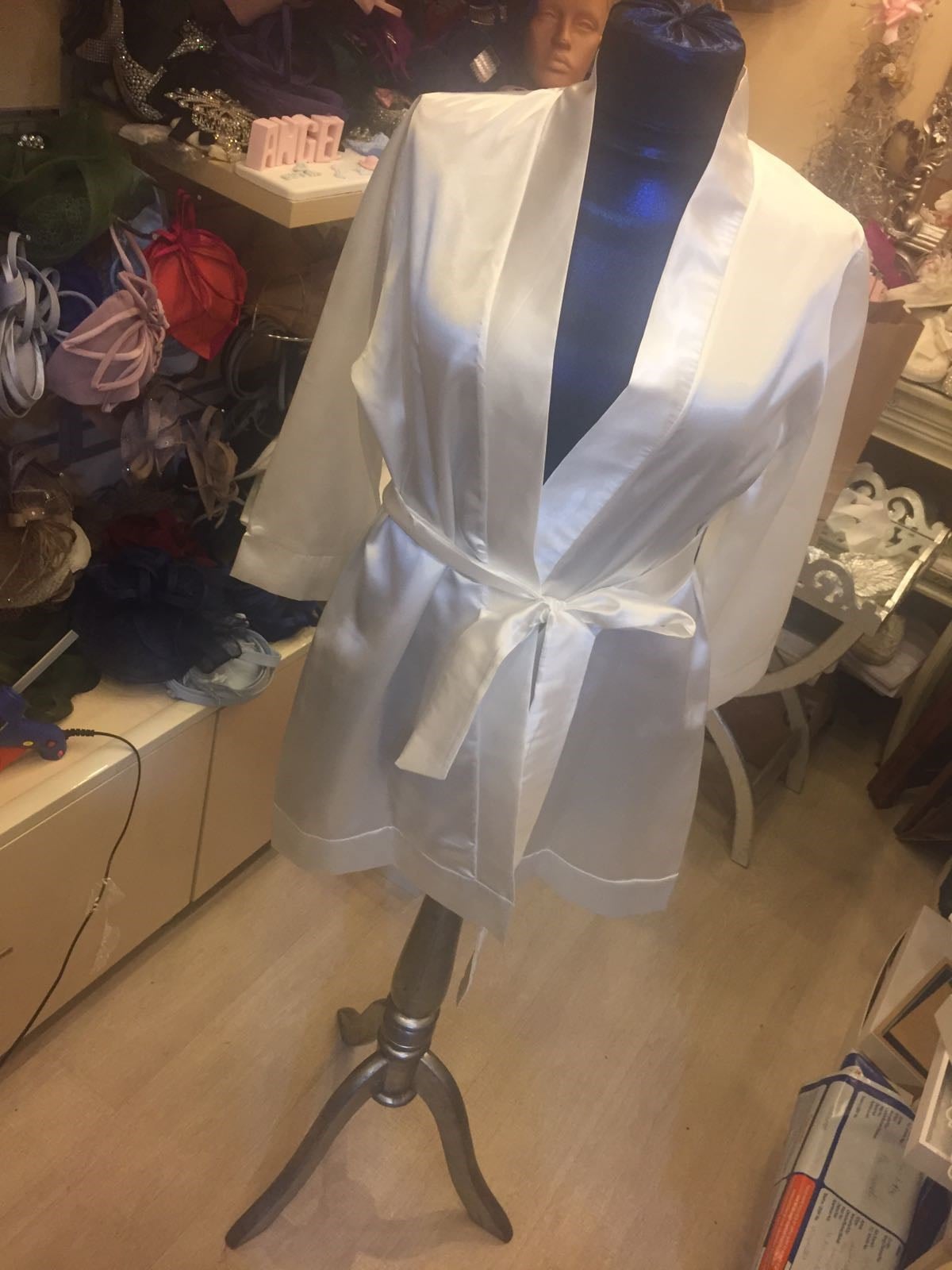 Satin Bridal Dressing Gown