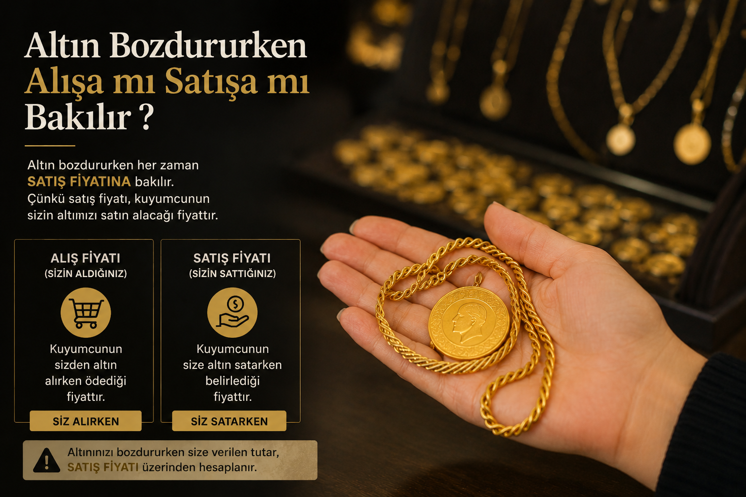 Altın Bozdururken Alışa mı Satışa mı Bakılır?