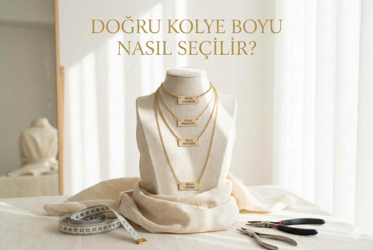 Altın Kolye Seçerken Zincir Boyu ve Model Nasıl Belirlenmeli?