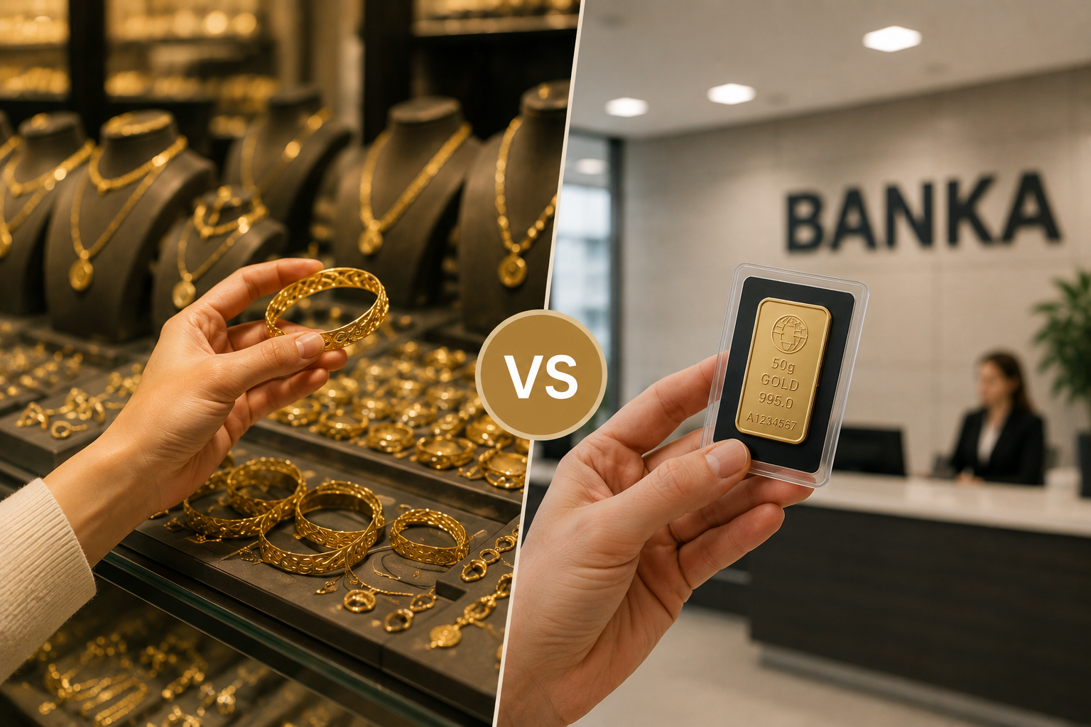 Altın Kuyumcudan mı Alınmalı Yoksa Bankadan mı?