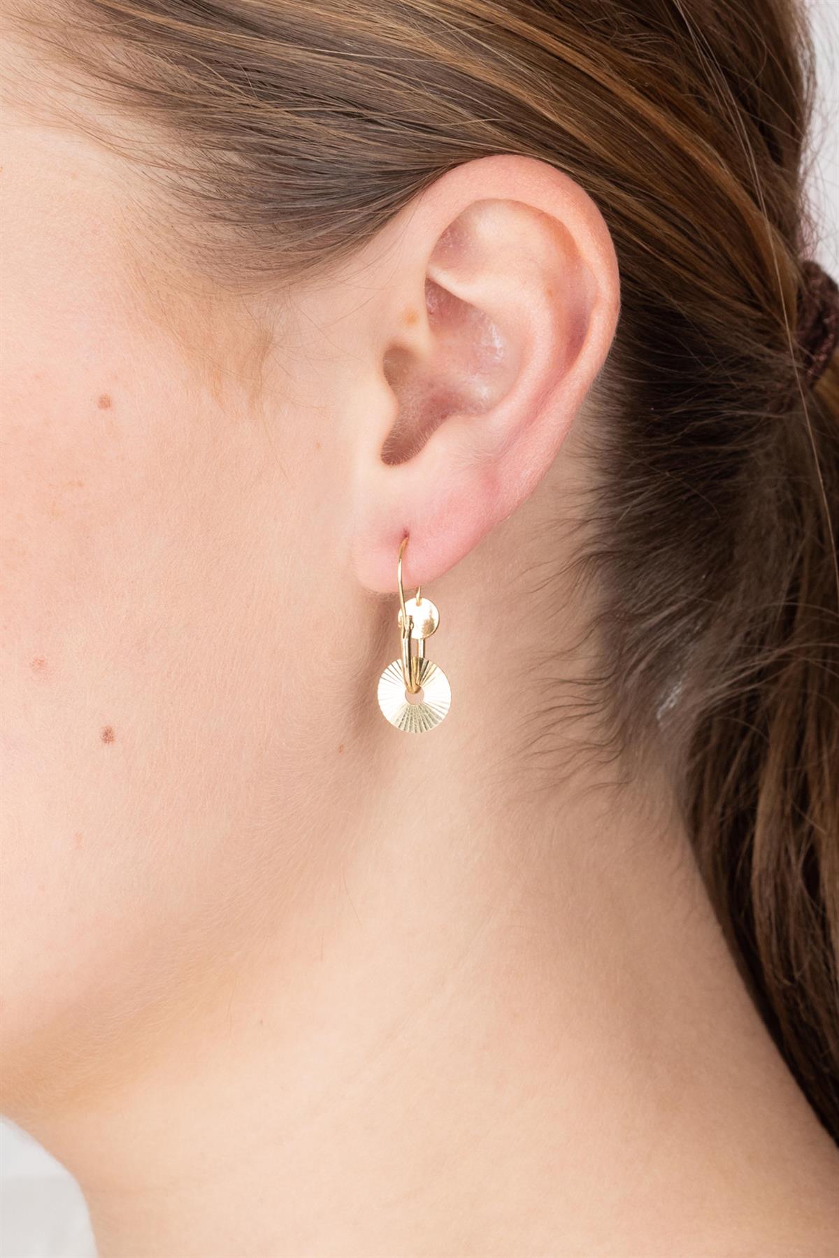 14 Ayar Altın Küpe