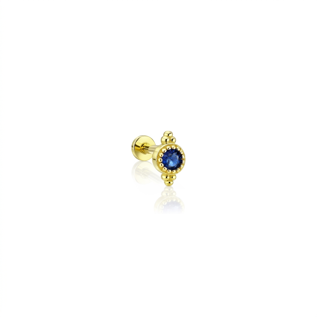 14 Ayar Altın Tragus Piercing