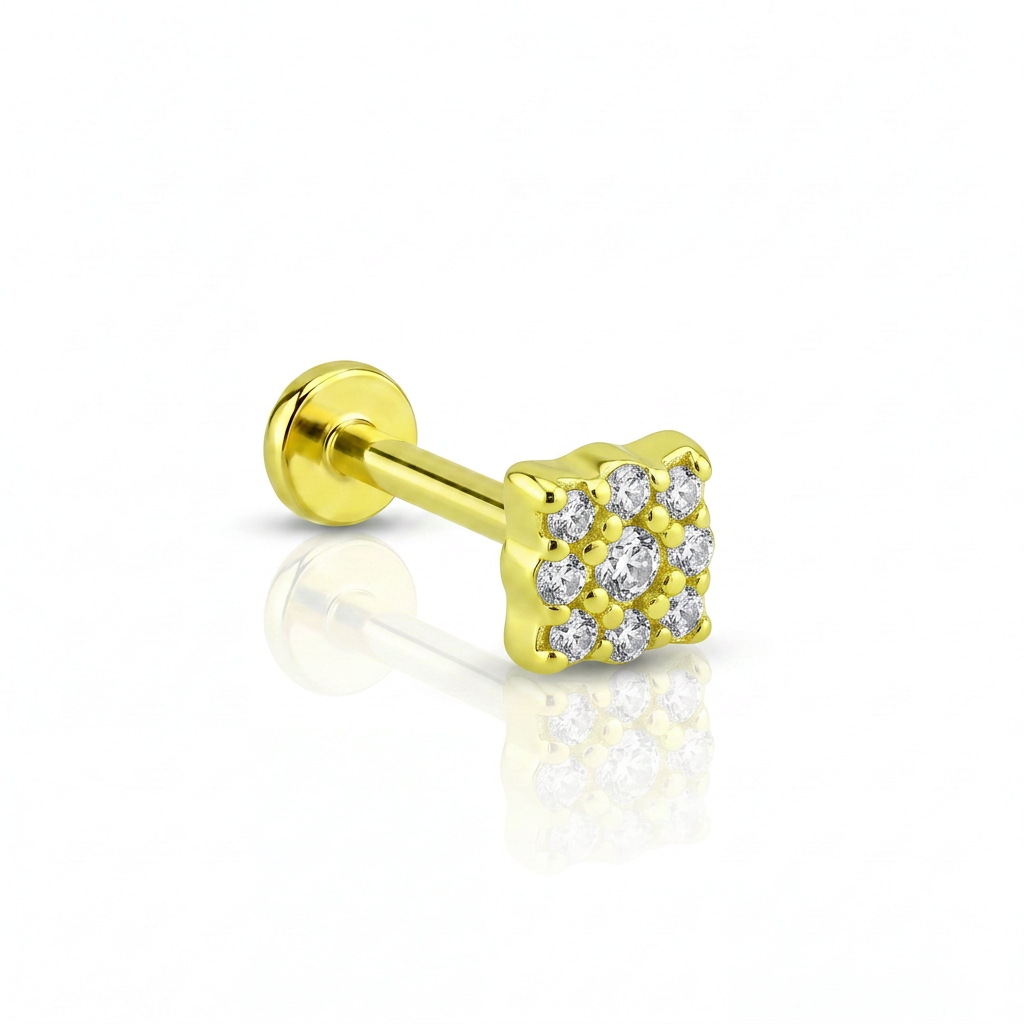 14 Ayar Altın Tragus Piercing