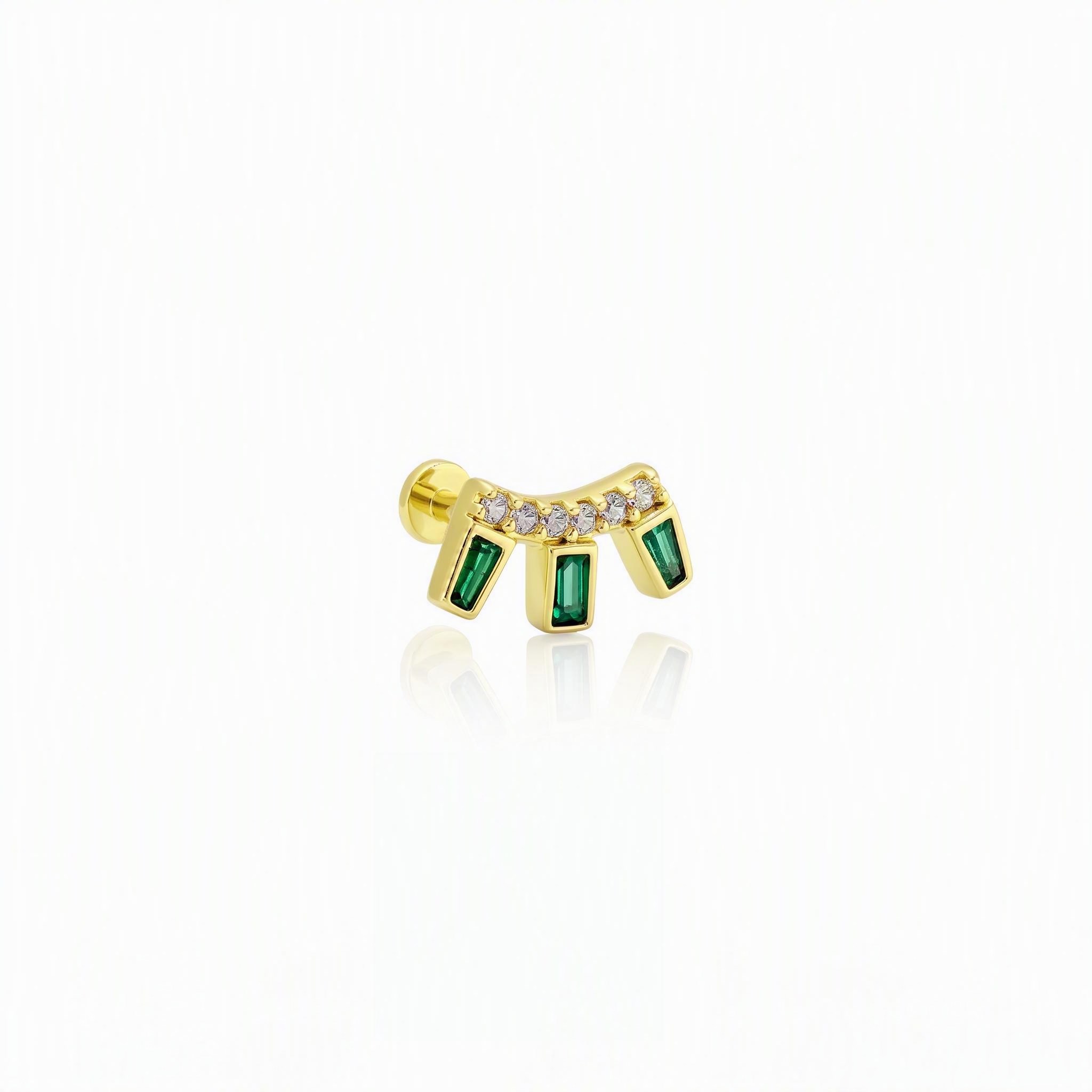 14 Ayar Altın Tragus Piercing