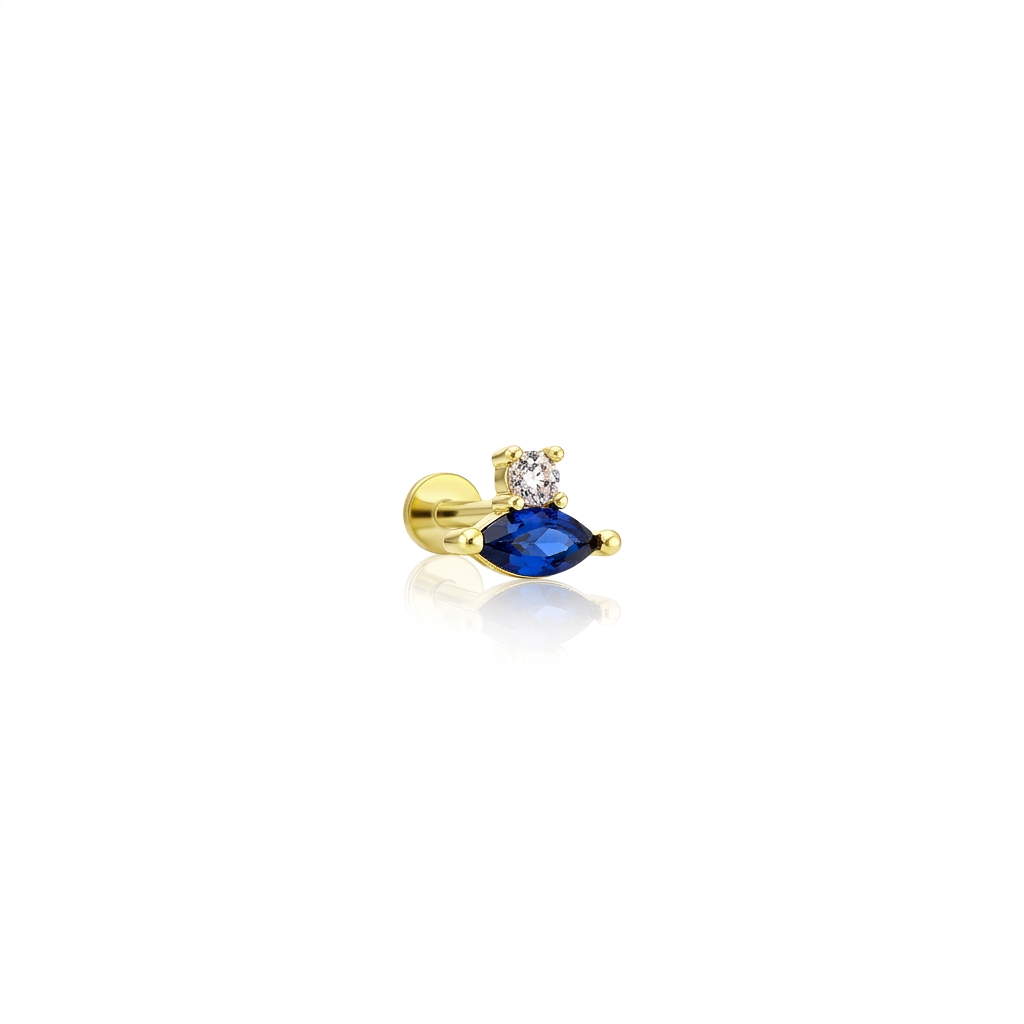 14 Ayar Altın Tragus Piercing