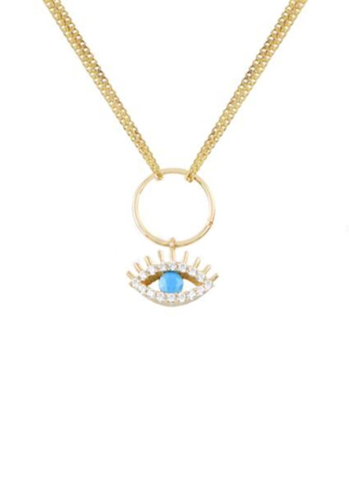 Altın Choker Model Kolye