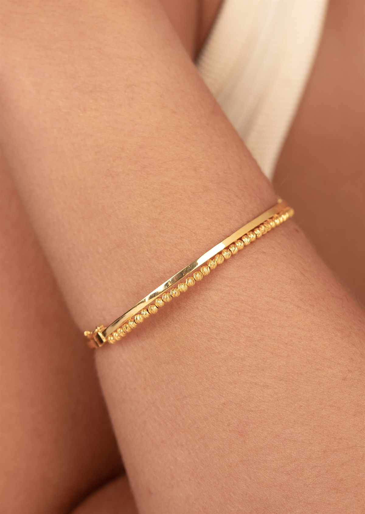 Altın Dorika Toplu Bileklik