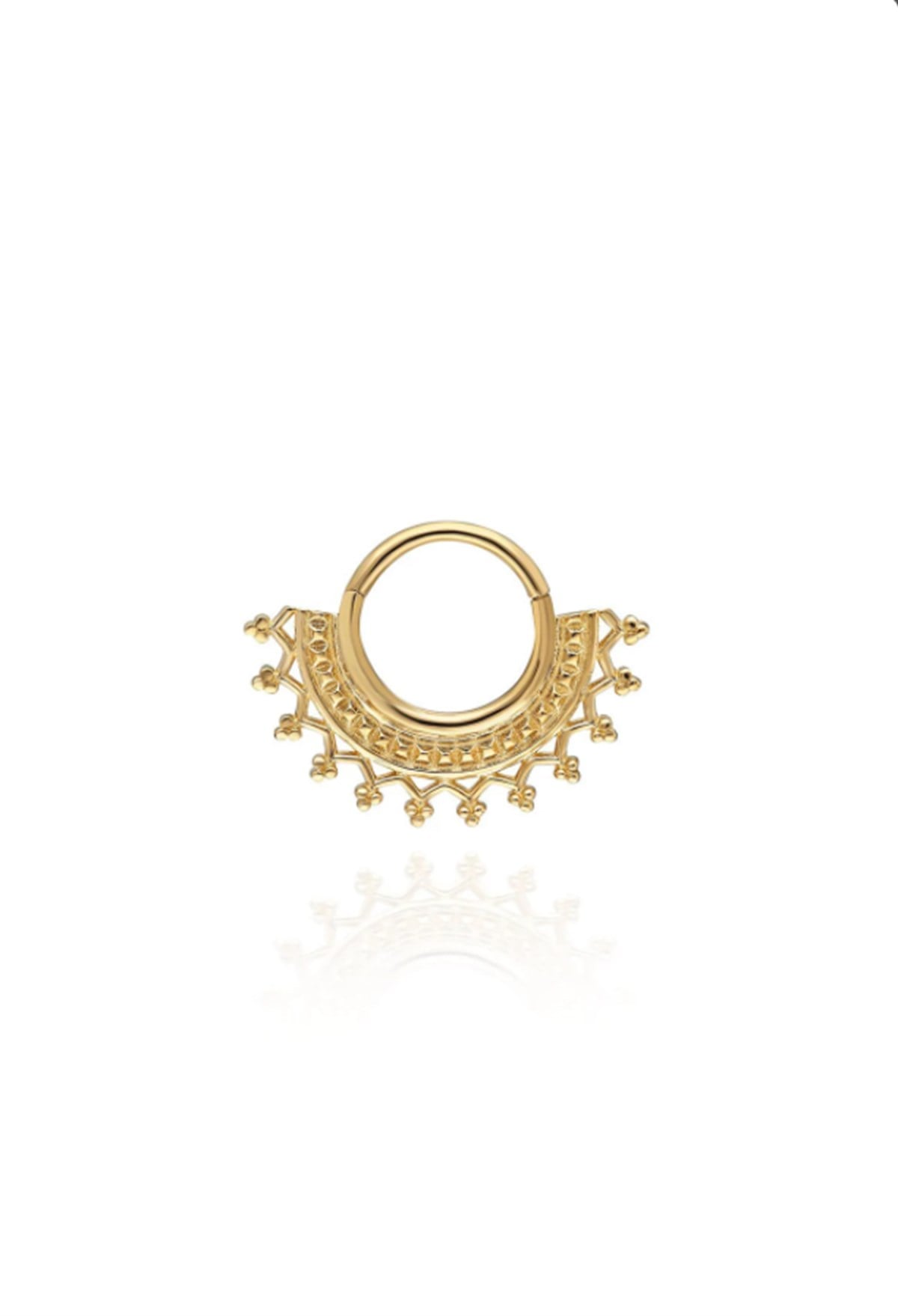 Altın Helix Piercing
