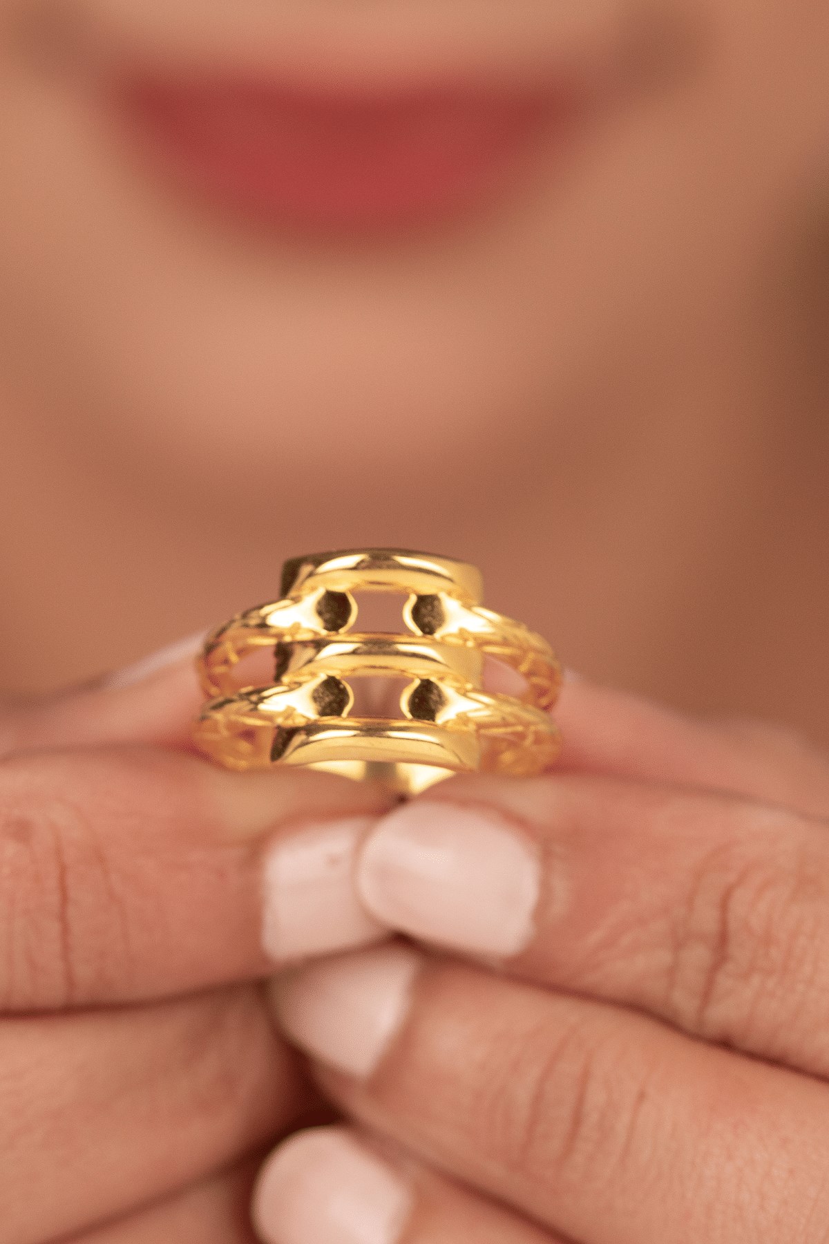 Altın Kaburga Model Yüzük