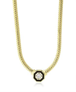 14 Ayar Altın Tasarım Kolye