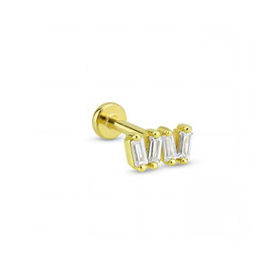 14 Ayar altın Tragus Piercing