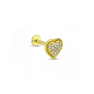 14 Ayar Altın Tragus Piercing