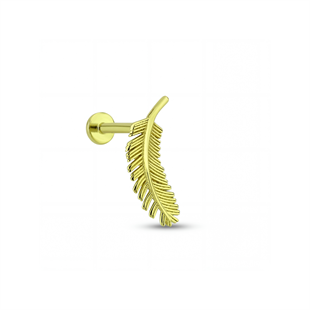 14 Ayar Altın Tragus Piercing