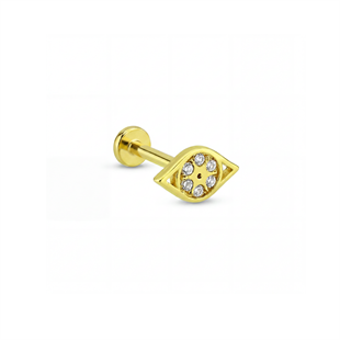 14 Ayar Altın Tragus Piercing