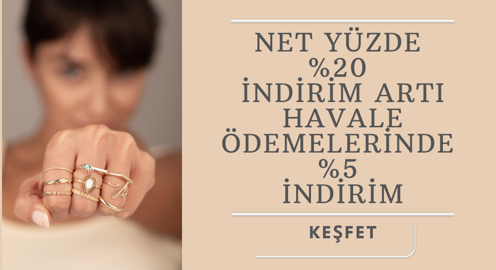 TÜM ÜRÜNLERDE NET %20 İNDİRİM