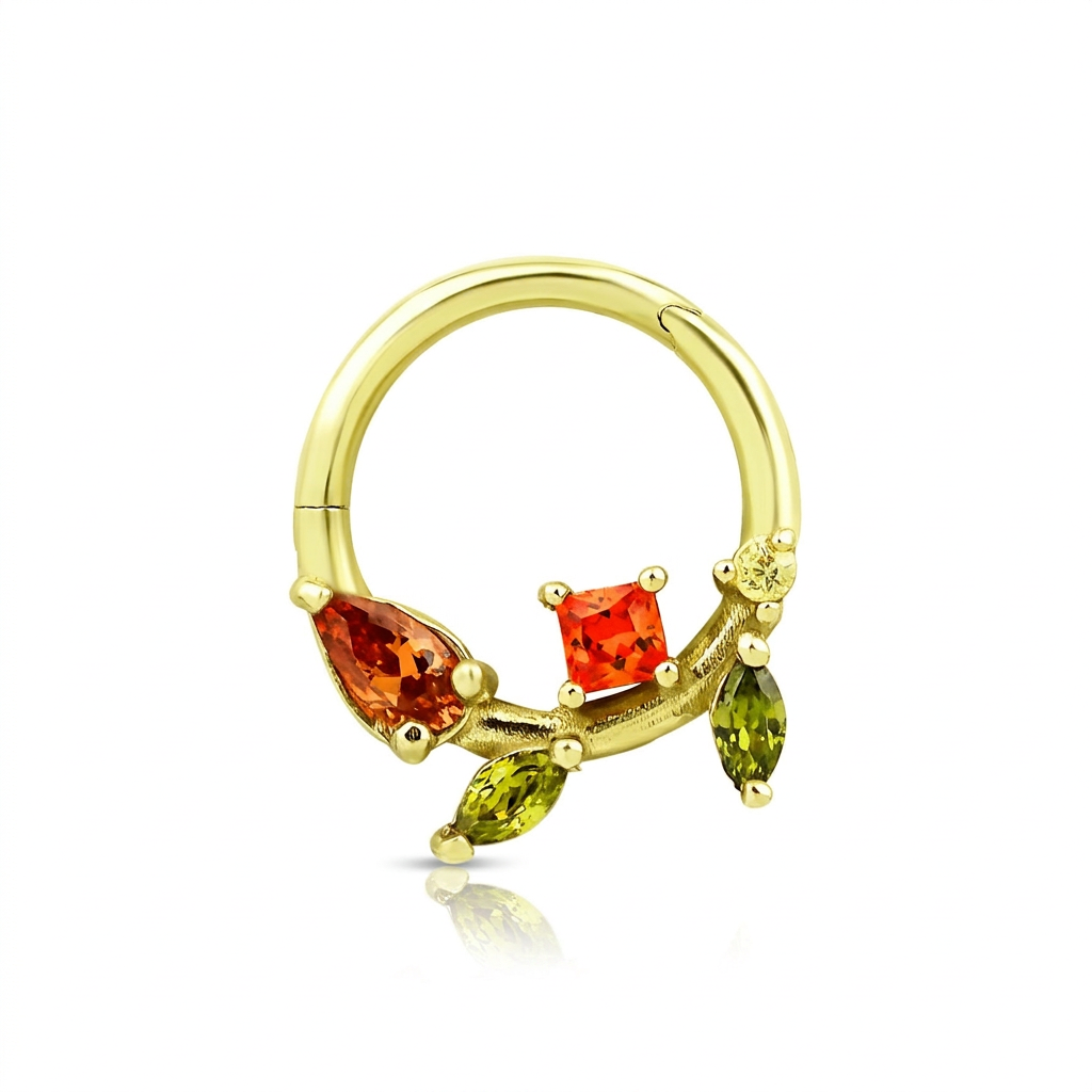 14 Ayar Altın Halka Piercing