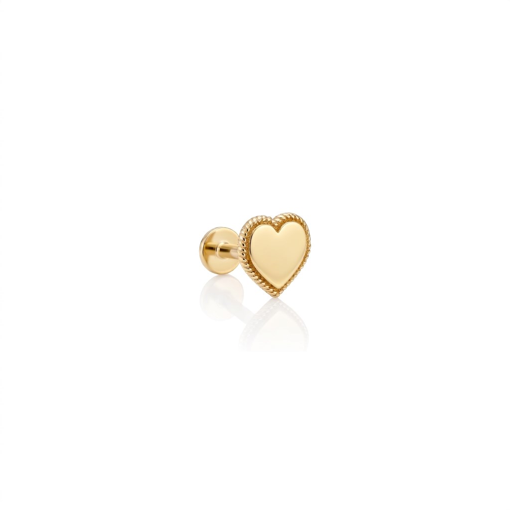 14 Ayar Altın Tragus Piercing