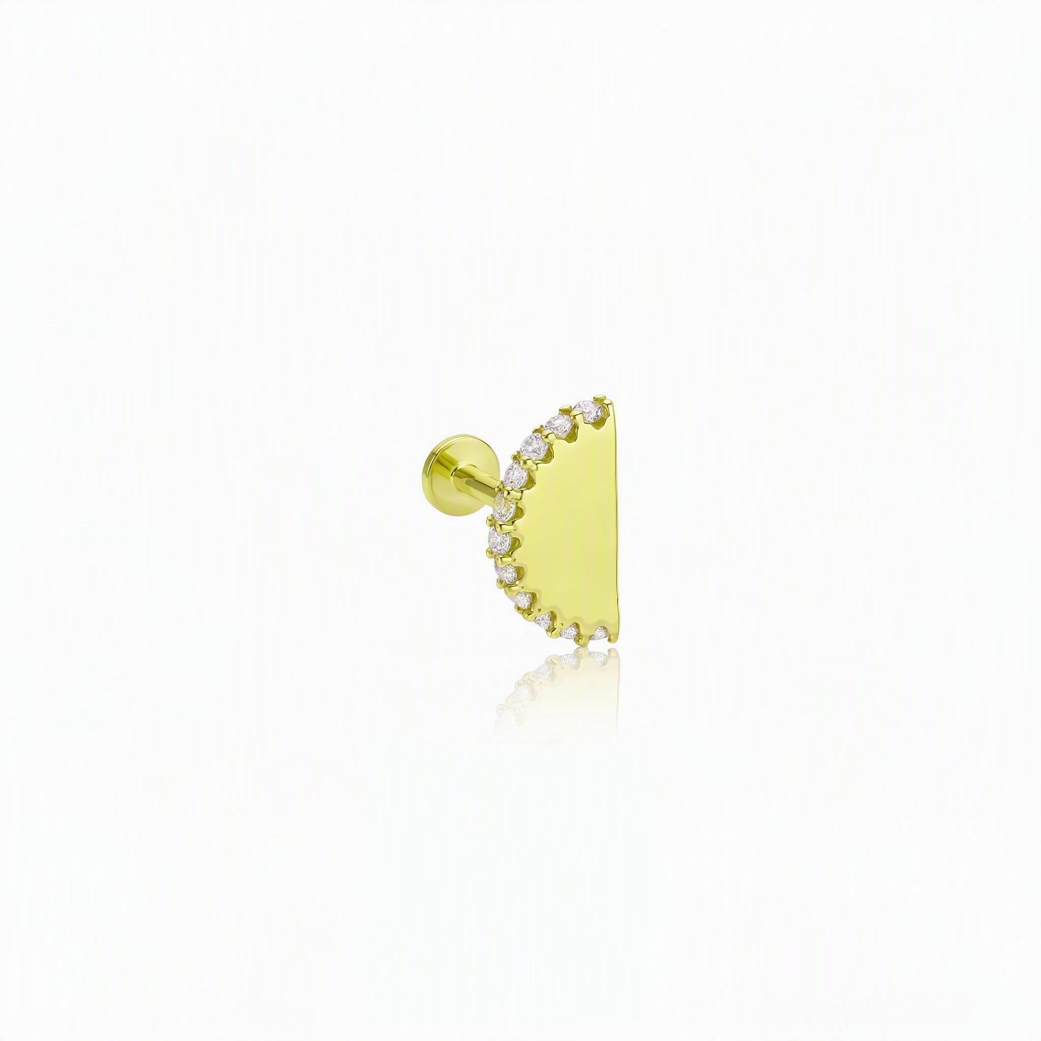 14 Ayar Altın Tragus Piercing